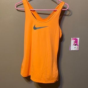 Nike Pro Orange Tank Top